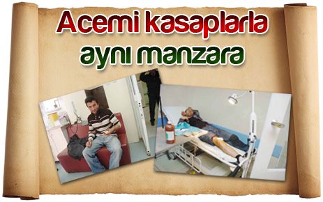 Acemi kasaplar yine kendilerini kesti