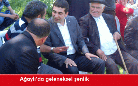 Ağaylı?da geleneksel şenlik