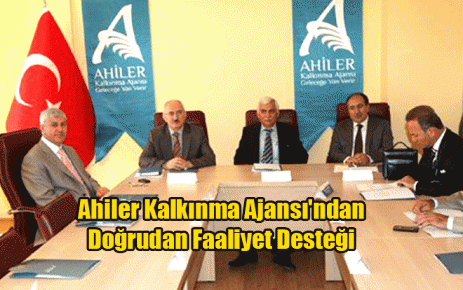 Ahiler Kalkınma Ajansı`ndan  Doğrudan Faaliyet Desteği 