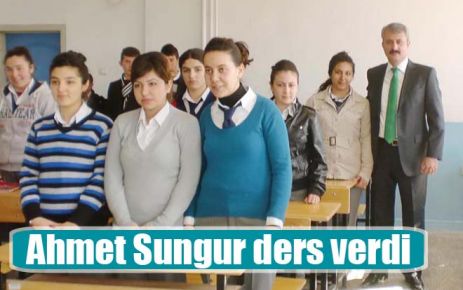 Ahmet Sungur ders verdi