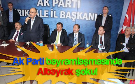 Ak Parti bayramlaşmasında Albayrak şoku!