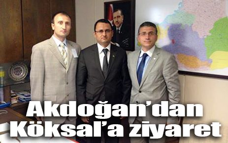 Akdoğan?dan Köksal?a ziyaret