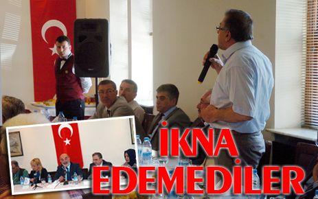 Akiller bizi ikna edemedi 