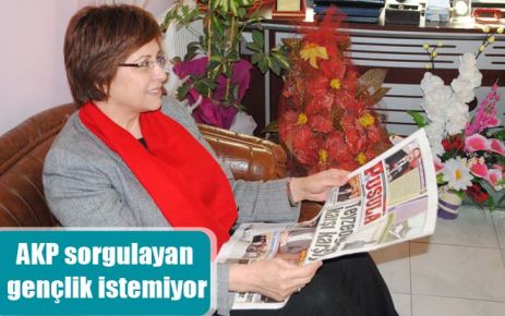 AKP sorgulayan gençlik istemiyor
