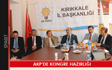 AKP?de kongre hazırlığı