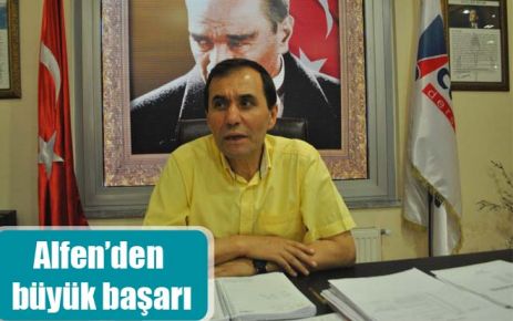 Alfen?den büyük başarı