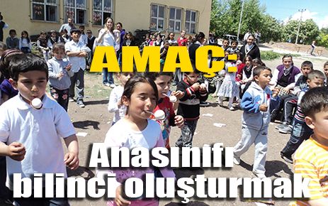 Amaç, ana sınıfı bilinci oluşturmak 