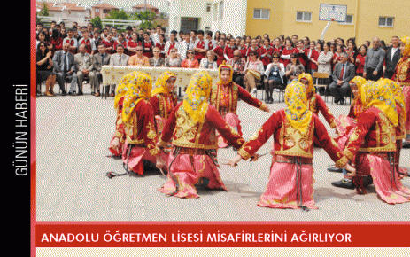 Anadolu Öğretmen Lisesi misafirlerini ağırlıyor 