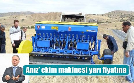 Anız ekim makinesi yarı fiyatına 