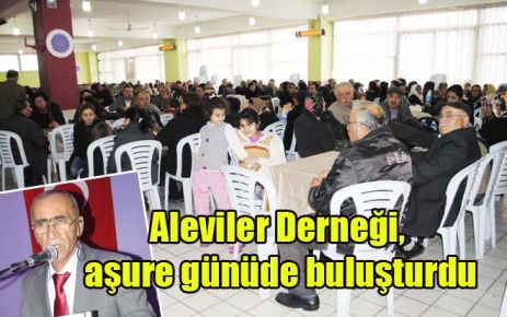 Aşure günüde buluşturdu 