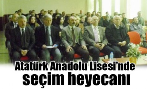 Atatürk Anadolu Lisesi?nde seçim heyecanı