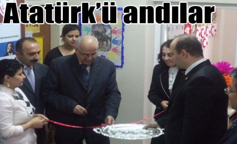 Atatürk?ü andılar