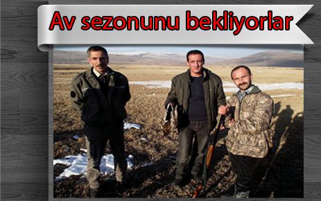 Av sezonunun açılmasını bekliyorlar