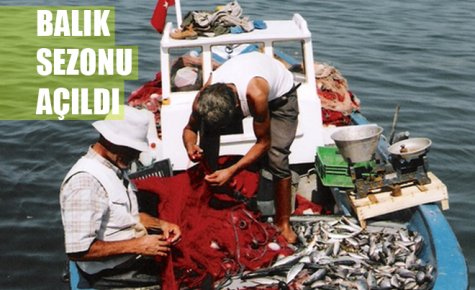 BALIK SEZONU AÇILDI 