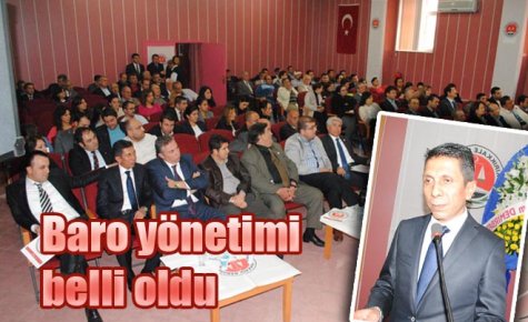 Baro yönetimi belli oldu