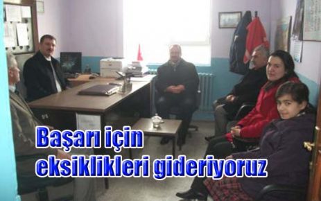 Başarı için eksiklikleri gideriyoruz