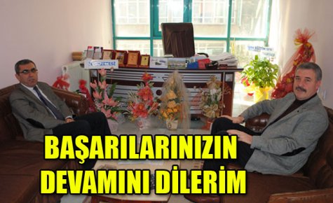 BAŞARILARINIZIN DEVAMINI DİLERİM