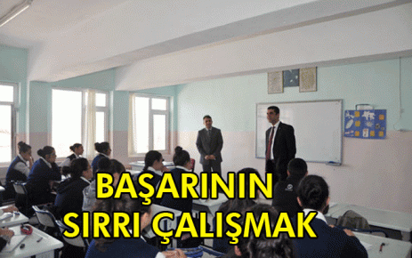 Başarının Sırrı Çalışmak