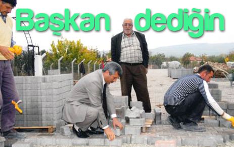 Başkan dediğin böyle olur