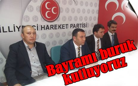 Bayramı buruk kutluyoruz