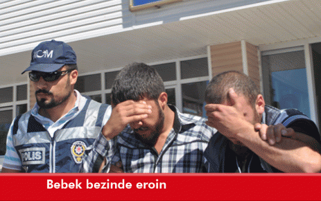 Bebek bezinde eroin 