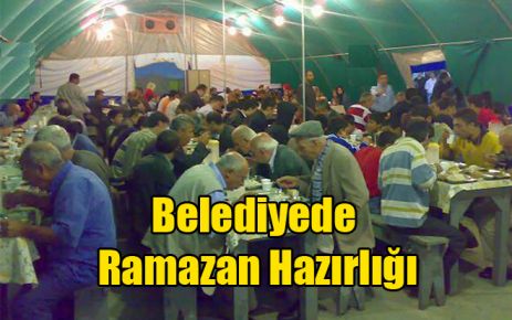 Belediyede Ramazan Hazırlığı