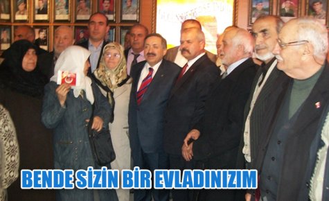 BENDE SİZİN BİR EVLADINIZIM