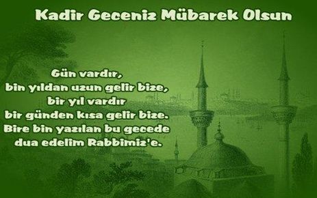 Bin aydan daha hayırlıdır