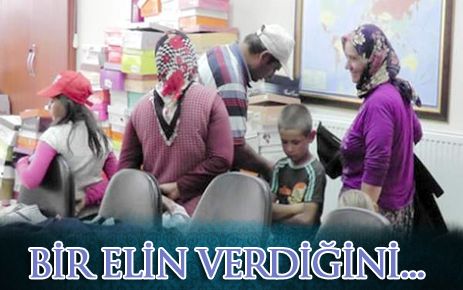 Bir elin verdiğini, diğer el görmemeli 