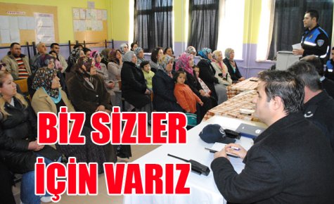 BİZ SİZLER İÇİN VARIZ
