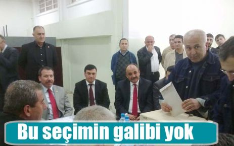 Bu seçimin galibi yok