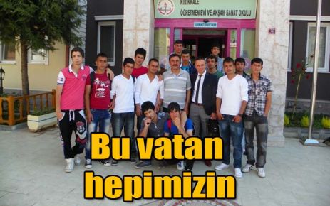 Bu vatan hepimizin