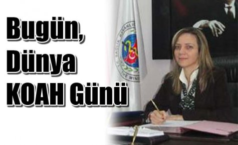 Bugün, Dünya KOAH Günü