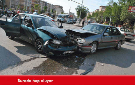 Burada hep oluyor