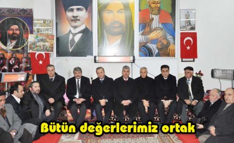 Bütün değerlerimiz ortak