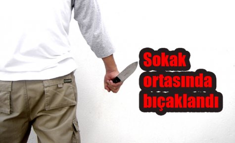 CADDENİN ORTASINDA YARALAMA