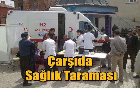 Çarşıda Sağlık Taraması