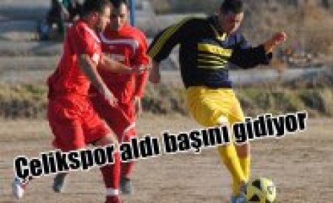 Çelikspor aldı başını gidiyor 