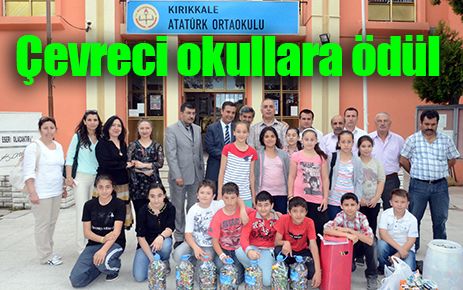 Çevreci okullara ödül