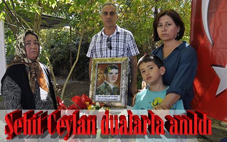 Ceylan dualarla anıldı