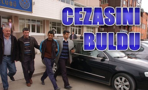 CEZASINI BULDU