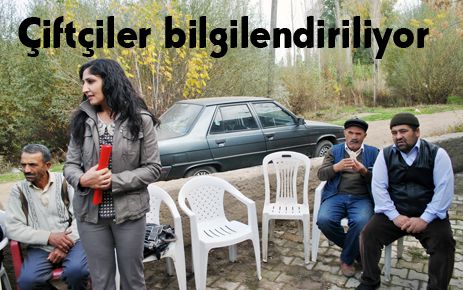 Çiftçiler bilgilendiriliyor, üretim artıyor