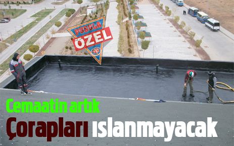 Çoraplar ıslanmayacak