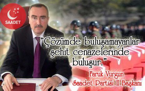 Çözümde buluşamayanlar cenazede buluşur