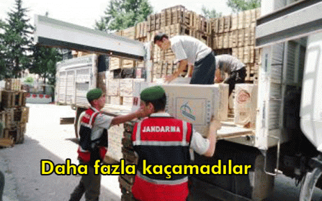 Daha fazla kaçamadılar