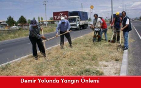 Demir Yolunda Yangın Önlemi