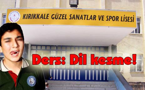 Ders: Dil kesme!