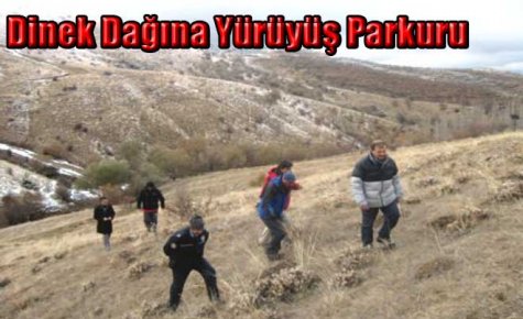 Dinek Dağına Yürüyüş Parkuru 