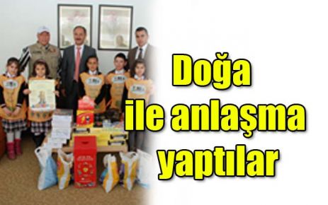 Doğa ile anlaşma yaptılar