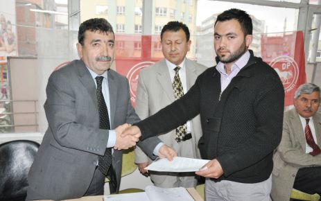 DP?nin ilçe başkanları belirlendi